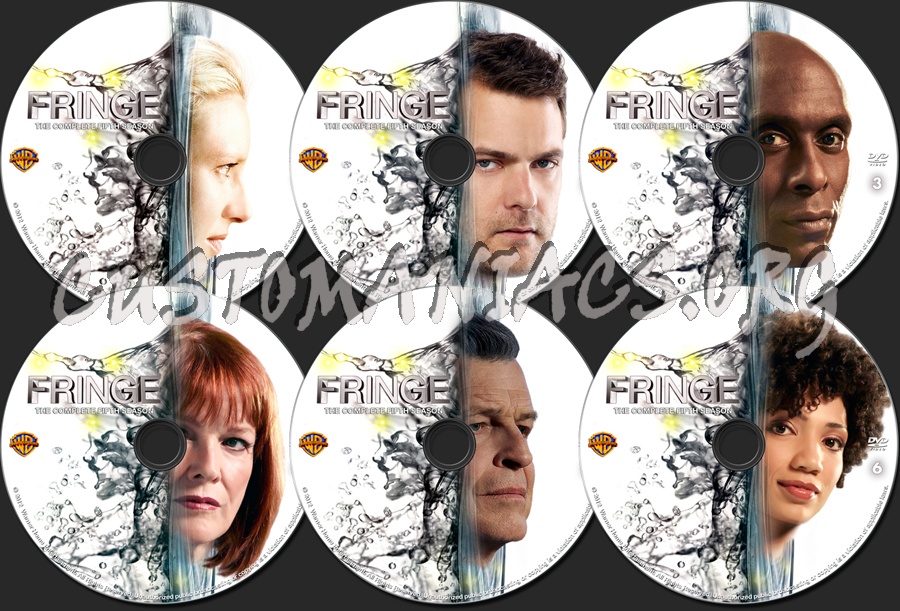 Fringe : The Complete Fifth Season dvd label