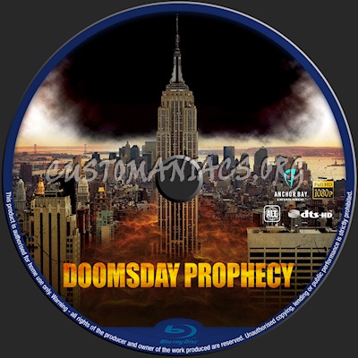 Doomsday Prophecy blu-ray label
