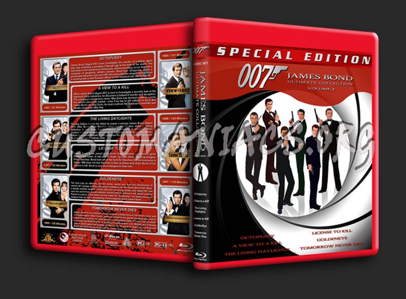 James Bond Ultimate Collection - Volume 3 blu-ray cover