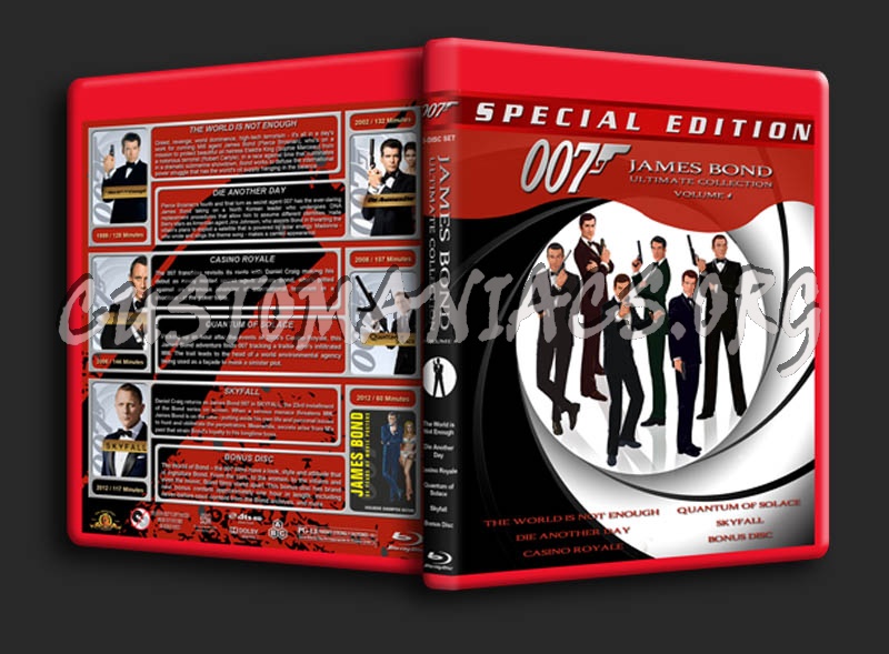 James Bond Ultimate Collection - Volume 4 blu-ray cover