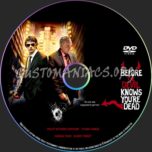 Before the Devil Knows You're Dead dvd label
