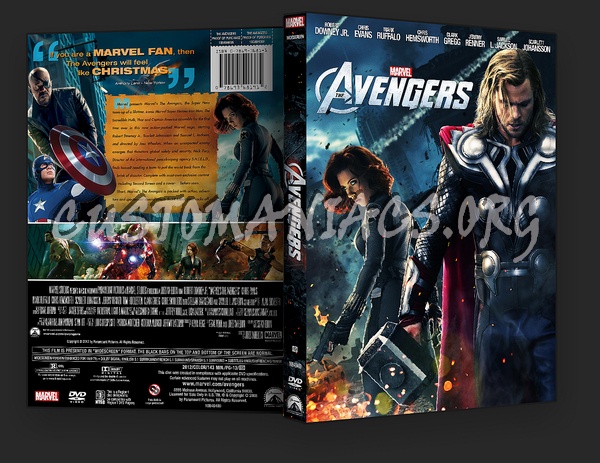 The Avengers dvd cover