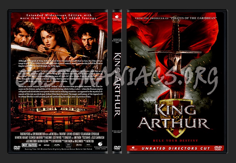 King Arthur dvd cover