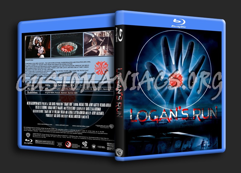 Logan's Run blu-ray cover