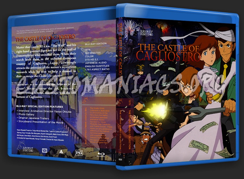 The Castle of Cagliostro blu-ray cover