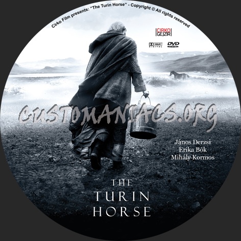 The Turin Horse dvd label