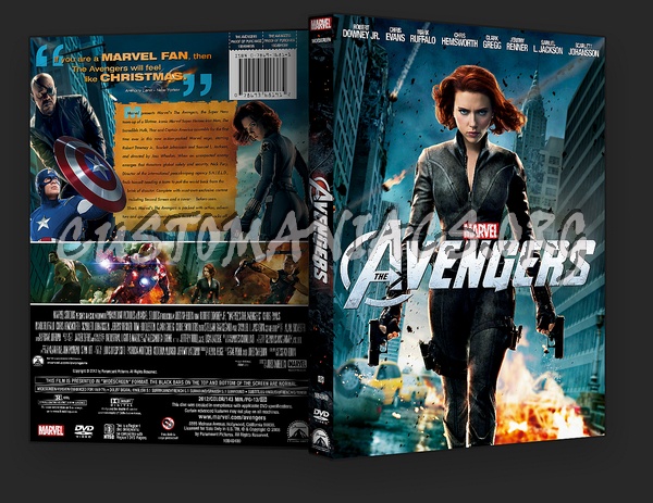 The Avengers dvd cover