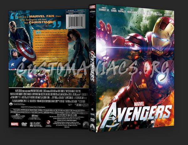 The Avengers dvd cover