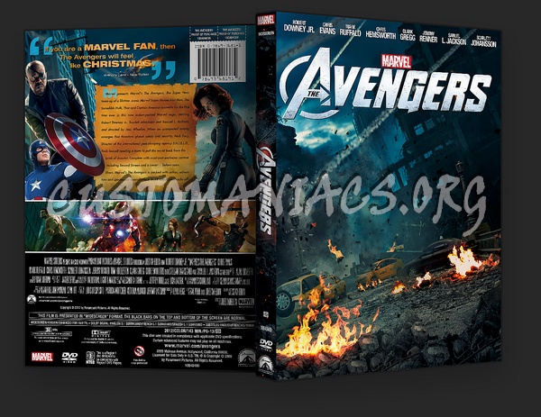 The Avengers dvd cover