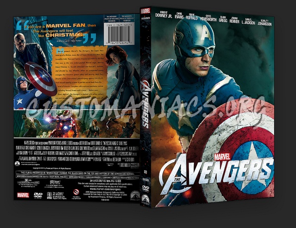 The Avengers dvd cover