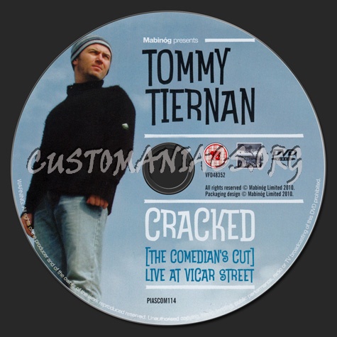 Tommy Tiernan: Cracked dvd label