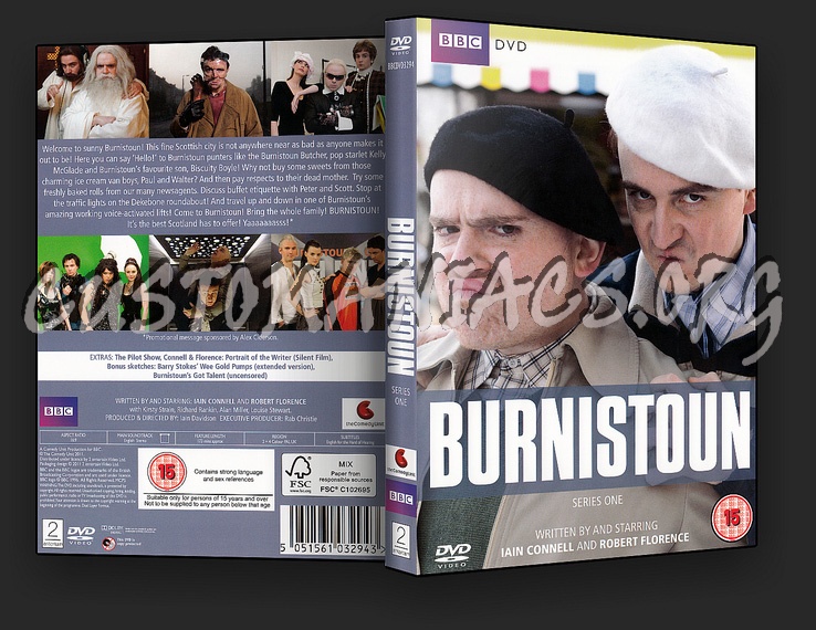 Burnistoun Series 1 dvd cover