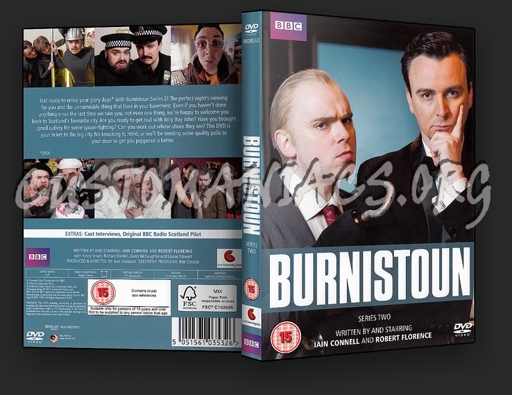 Burnistoun Series 2 dvd cover
