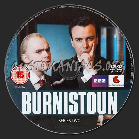 Burnistoun Series 2 dvd label