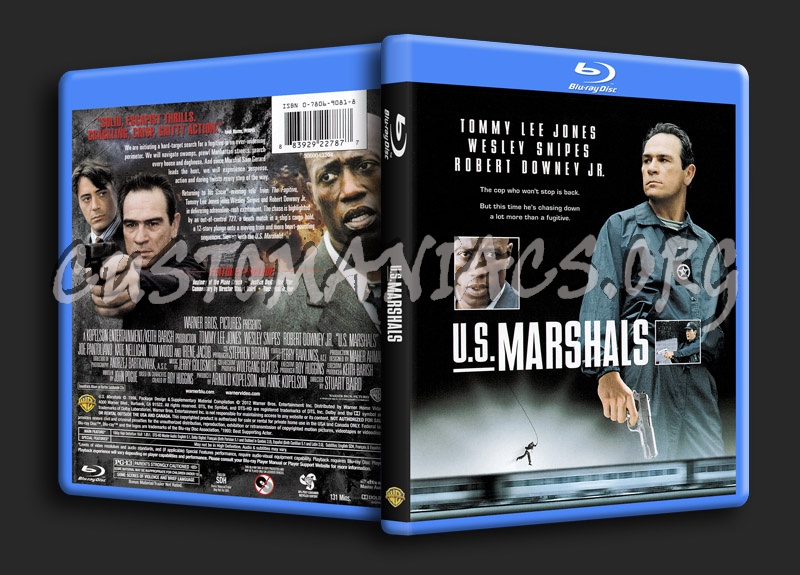 U.S. Marshals blu-ray cover