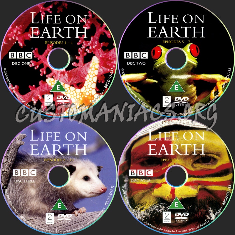 Life on Earth dvd label