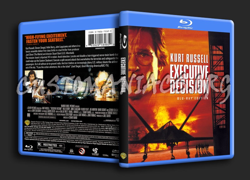 Executive Decision blu-ray cover