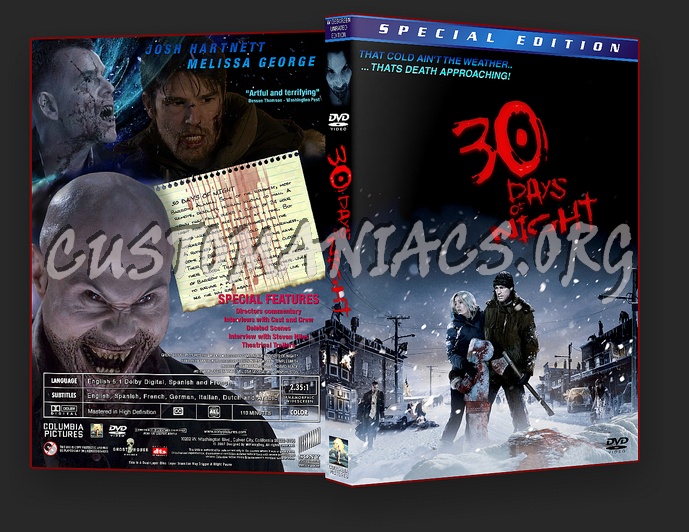 30 Days Of Night dvd cover