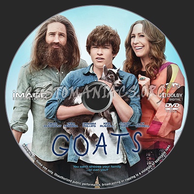 Goats dvd label