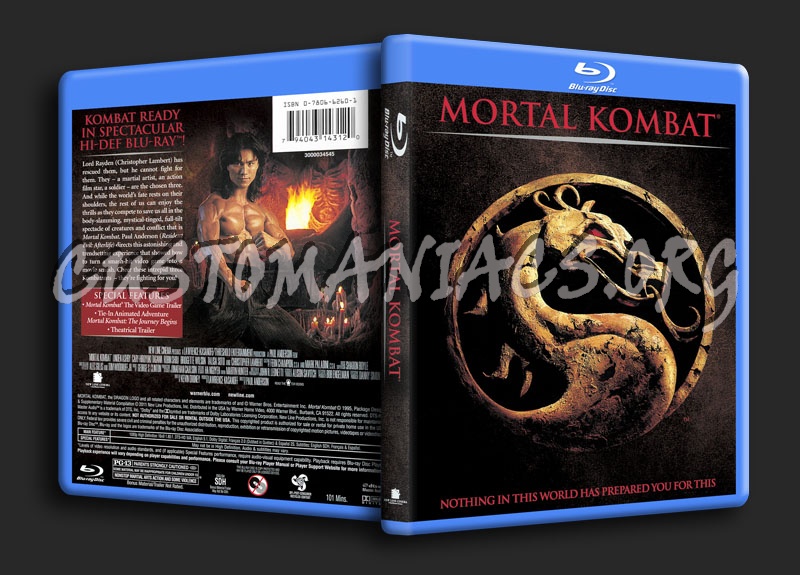 Mortal Kombat blu-ray cover