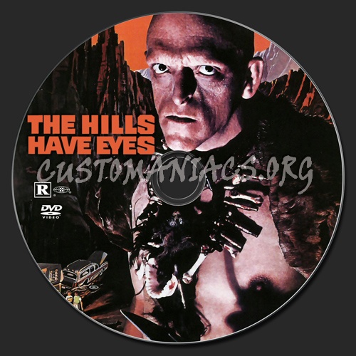 The Hills Have Eyes dvd label