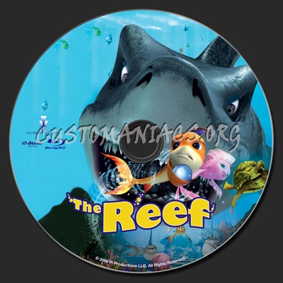 The Reef (aka Shark Bait) blu-ray label