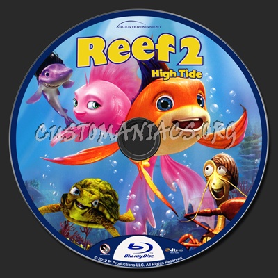 The Reef 2 High Tide blu-ray label