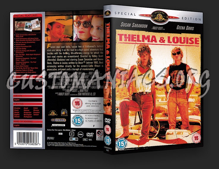 Thelma and Louise dvd cover