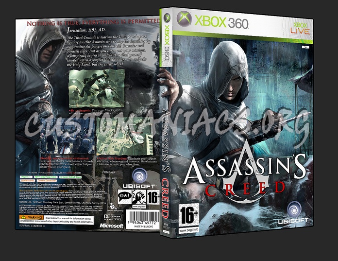 Assassin's Creed dvd cover