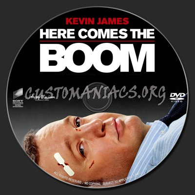 Here Comes The Boom (2012) dvd label