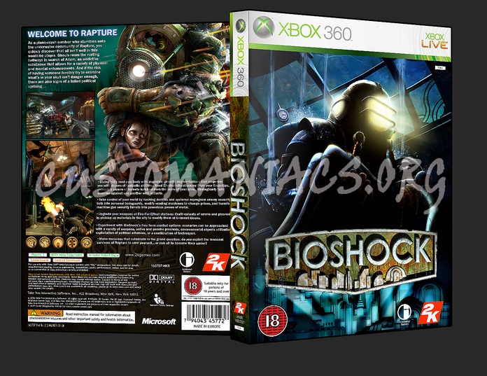 Bioshock dvd cover