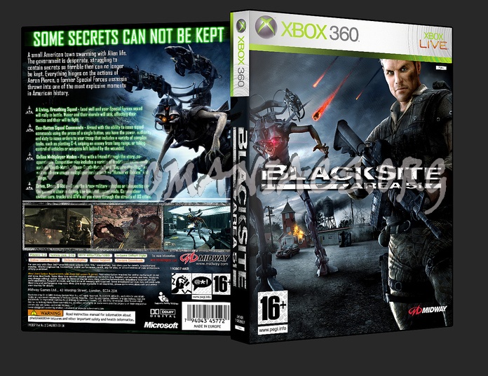 Blacksite Area 51 dvd cover