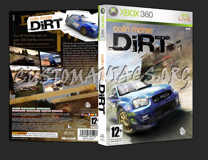 Dirt dvd cover