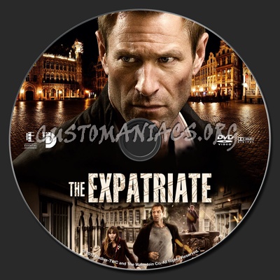 The Expatriate dvd label
