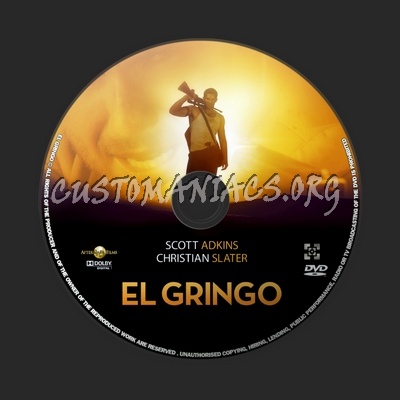 EL Gringo dvd label