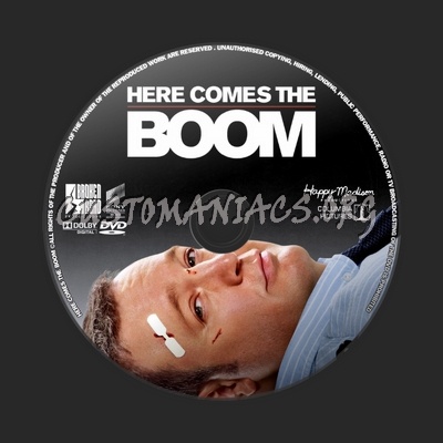 Here Comes the Boom dvd label