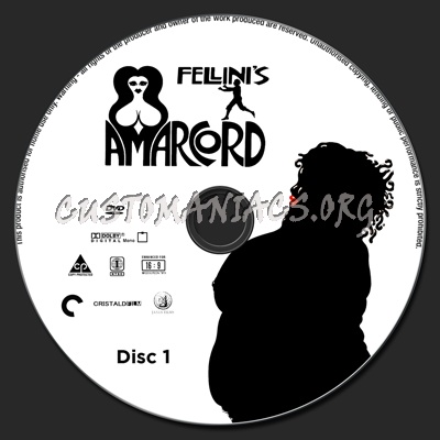 004 - Amarcord dvd label