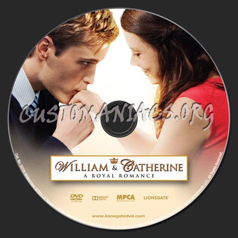 William & Catherine A Royal Romance dvd label