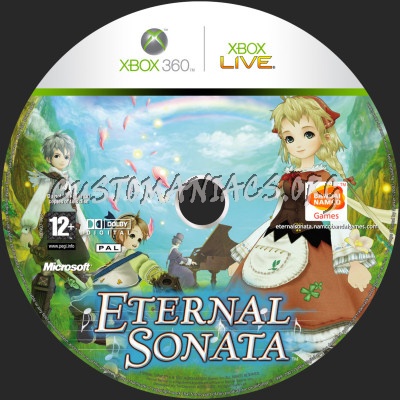 Eternal Sonata dvd label