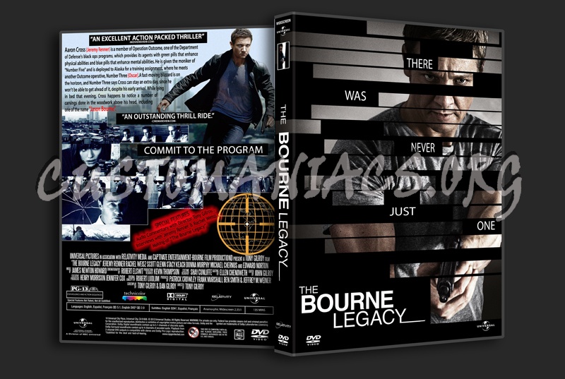 The Bourne Legacy dvd cover