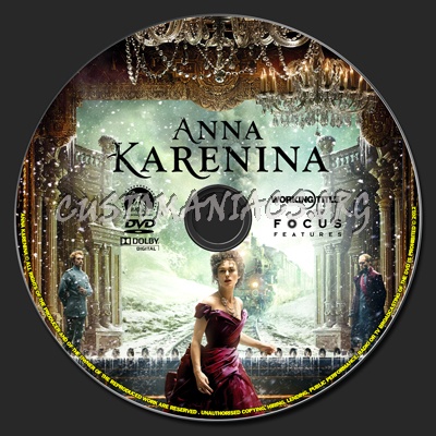 Anna Karenina dvd label