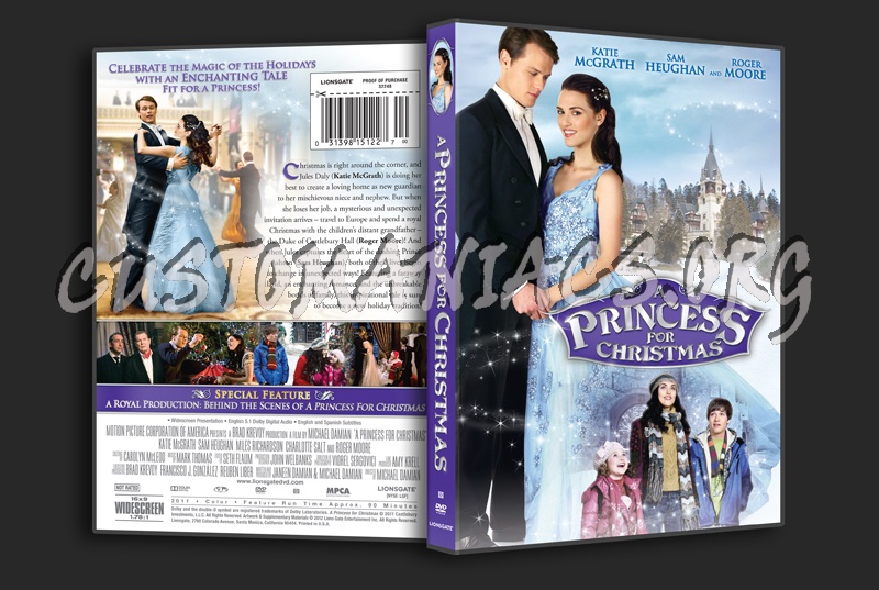 A Princess for Christmas dvd cover
