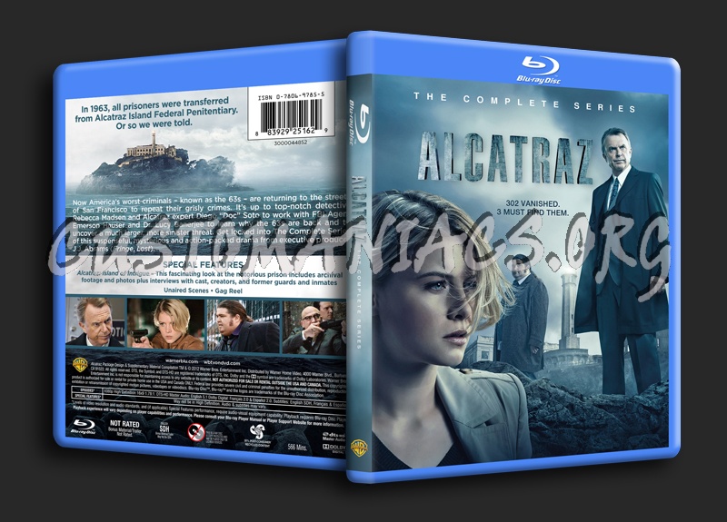 Alcatraz The Complete Series blu-ray cover