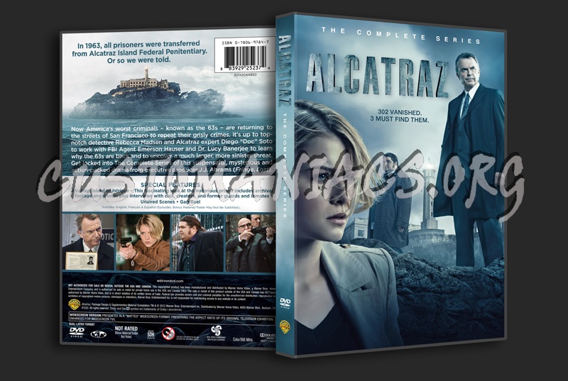 Alcatraz The Complete Series dvd cover