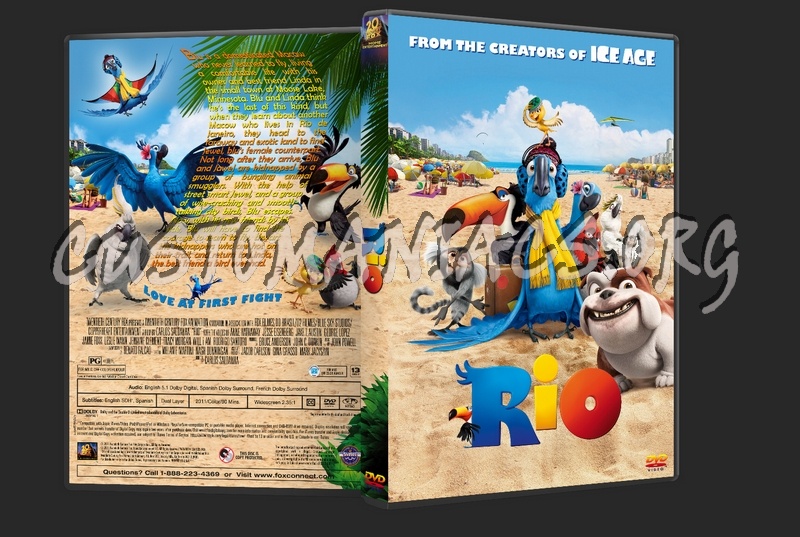 Rio dvd cover - DVD Covers & Labels by Customaniacs, id: 176159 free  download highres dvd cover