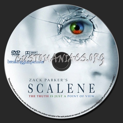 Scalene dvd label