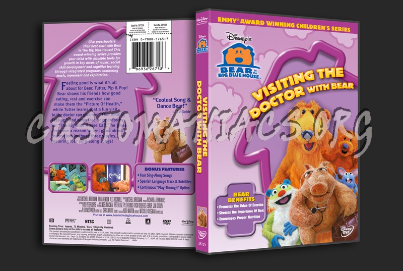 Bear in the Big Blue House: Visiting the Doctor With Bear dvd cover