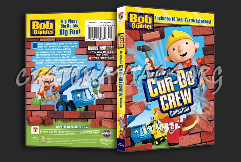 Bob the Builder The Ultimate Can-Do Crew Collection dvd cover