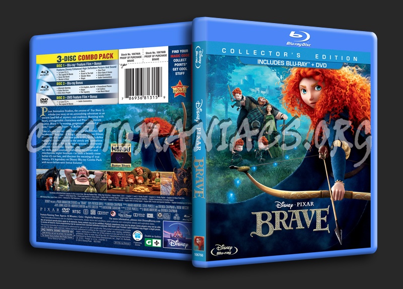 Brave blu-ray cover