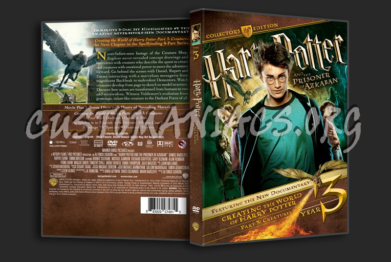 Harry Potter and the Prisoner of Azkaban Collector's Edition dvd cover